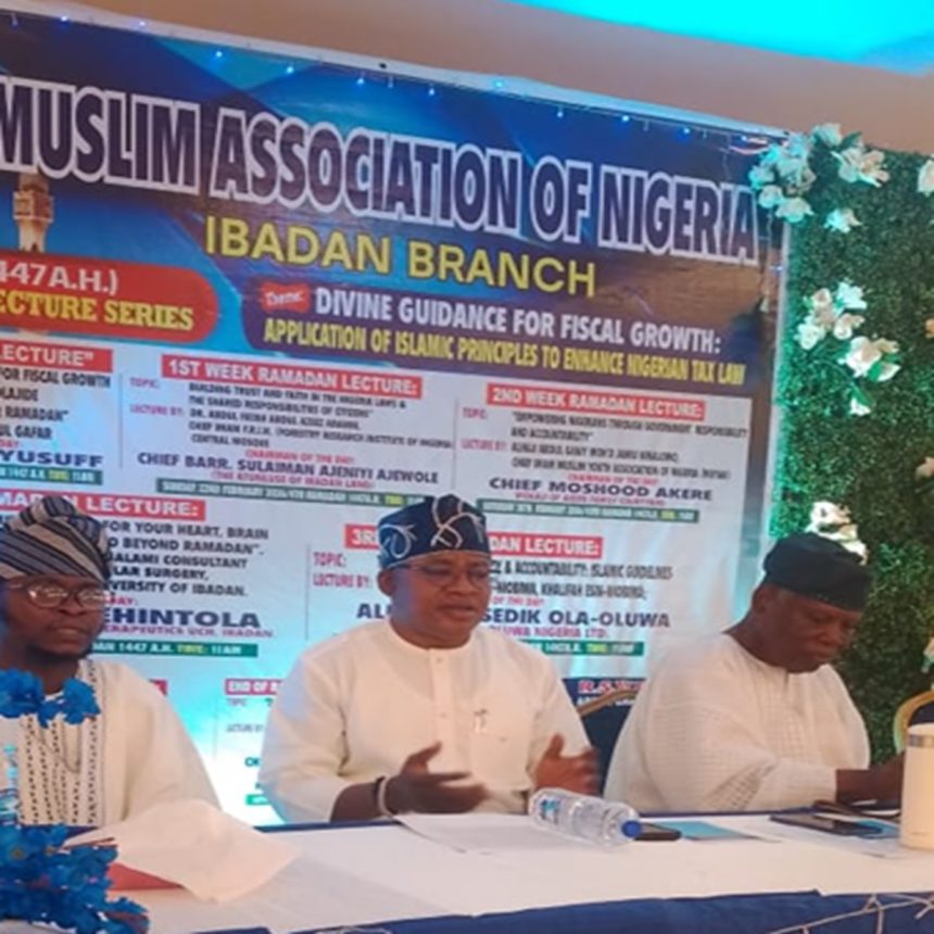Muslim Association of Nigeria (MAN), Ibadan