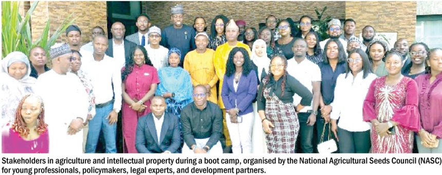 boot camp, organised by the National Agricultural Seeds Council (NASC)