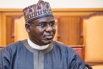 Former Chief of Army Staff, Lieutenant General Tukur Buratai (retd.),