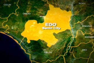 Edo: Fear As Cement Truck Plunges Into Ovia River, Rescue Operation Underway