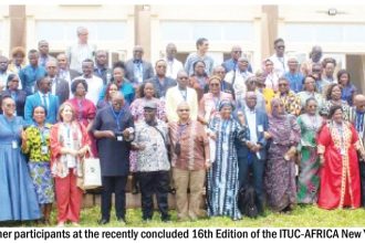 workers at ITUC-AFRICA