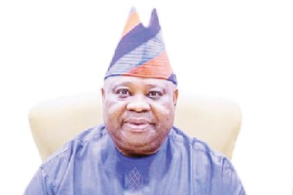 Governor Adeleke in Osun