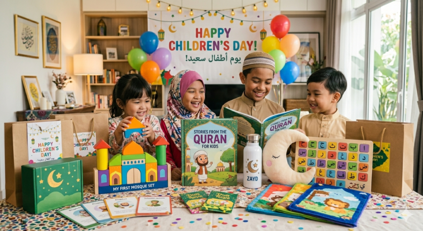 Islamic-themed gifts for children's day
