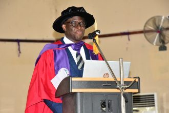 A Professor of Quantity Surveying and Procurement Studies at the Federal University of Technology, Akure (FUTA), Professor Oluwaseyi Awodele