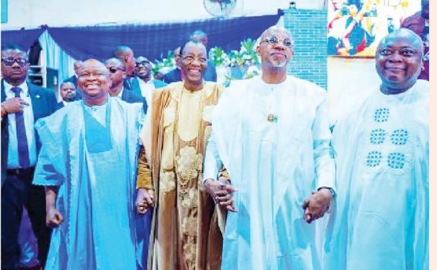 Gbenga Daniel’s in-law’s burial