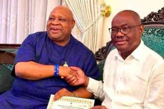 Ademola Adeleke and Nyesom Wike
