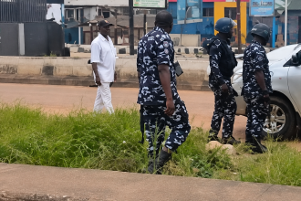 Police in Osun election