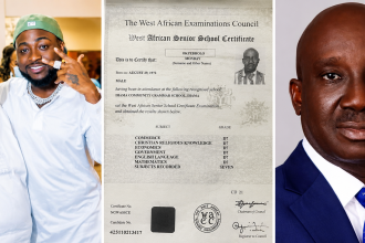 Davido and Gov Okpebholo's result