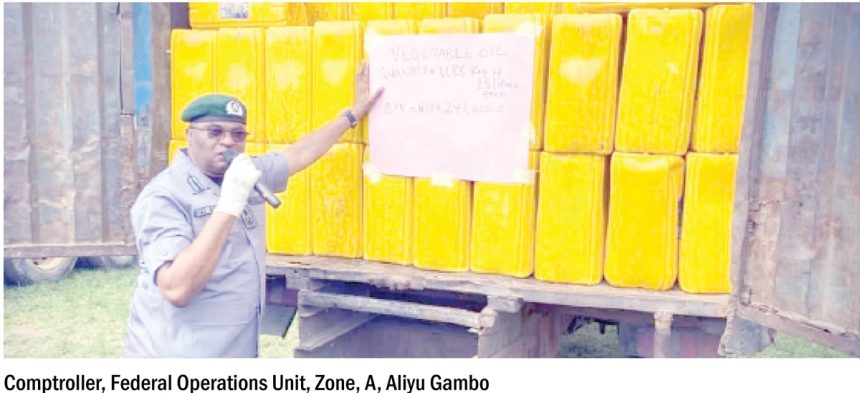 Comptroller, Federal Operations Unit, Zone, A, Aliyu Gambo Customs borders