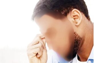 someone with HIV/AIDS