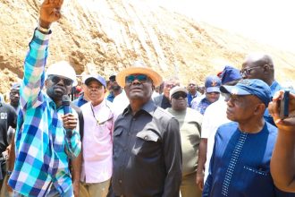 Wike inspects projects in the FCT