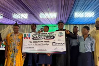 Ahead of the 2027 general election, youths of the All Progressives Congress (APC) in Akoko North West Local Government Area of Ondo State