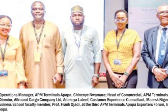 on APM Terminals Apapa