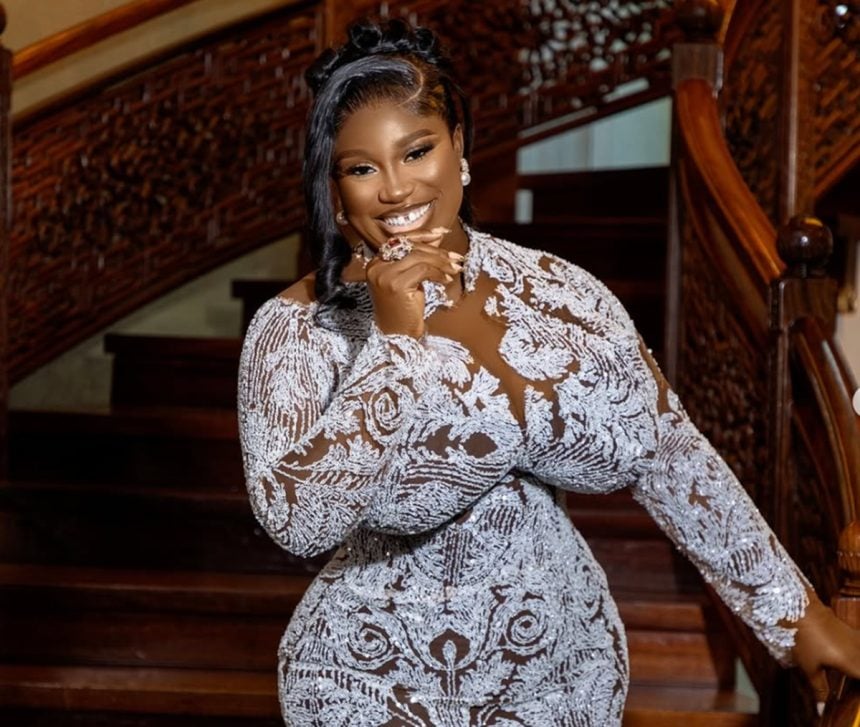 Damilola Oni’s outfit to ‘A Mama Deola Wedding Story’ premiere