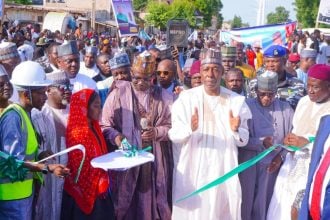 Governor Zulum commissions flyover bridge