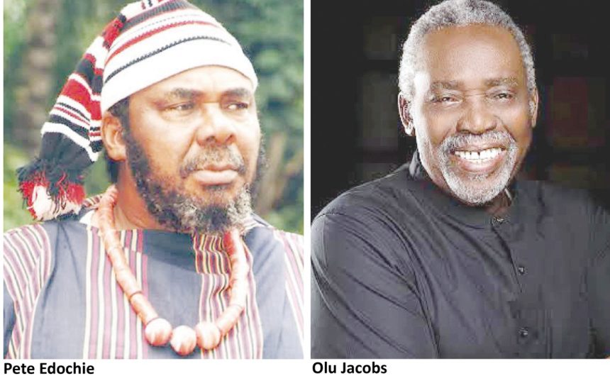 Pete Edochie and Olu Jacobs
