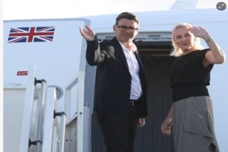 Andy Burnham and Donald Trump ahead of their first face-to-face meeting