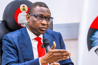 The Chairman of the Economic and Financial Crimes Commission (EFCC), Olanipekun Olukoyede