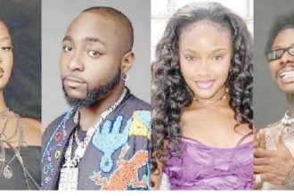 Davido, Tems, Asake and Ayra Starr 2027 Grammys