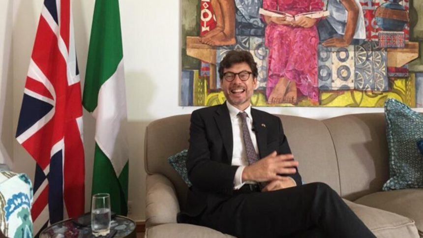 The British Deputy High Commissioner to Nigeria, Jonny Baxter