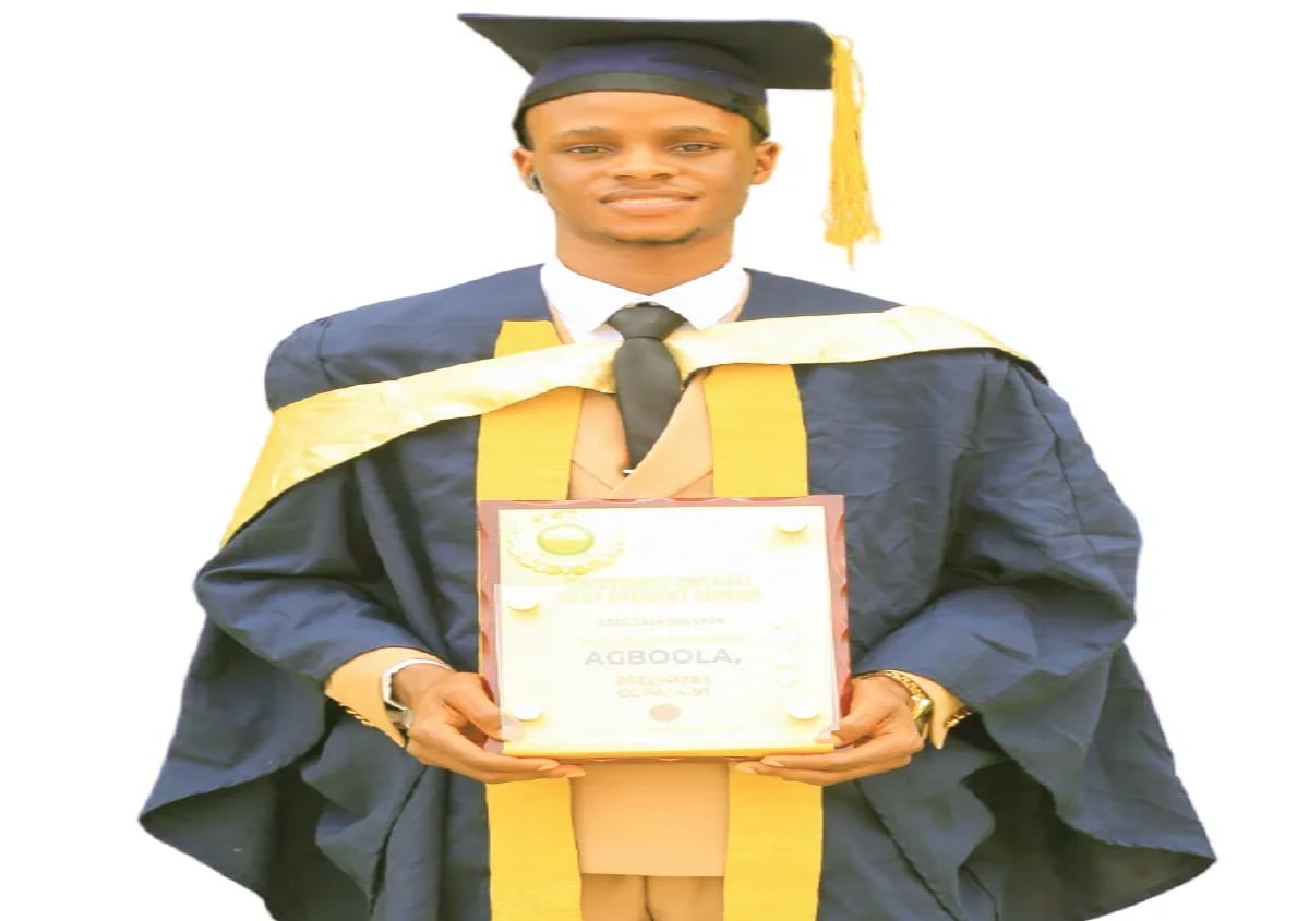 How I emerged UNIOSUN’s best graduating student with 4.91 CGPA — Pius Agboola Image