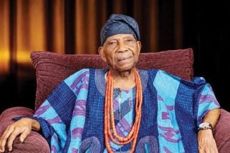 Pa Reuben Fasoranti, leader of Afenifere