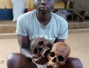 Man with human skulls arrested in Ogun