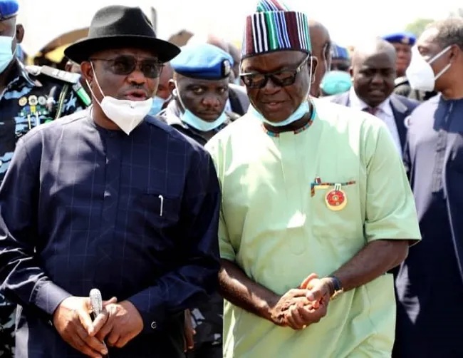 Ortom consoles Wike, I stand with Wike