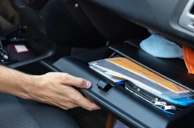 Important documents in your car