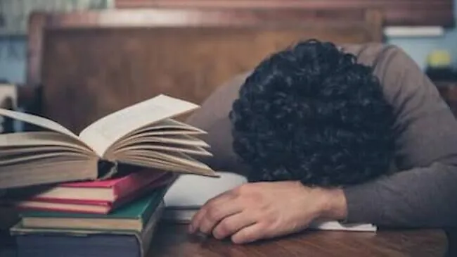 avoid sleeping while reading