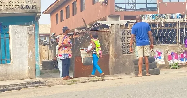 INEC staff materials Felele ,
