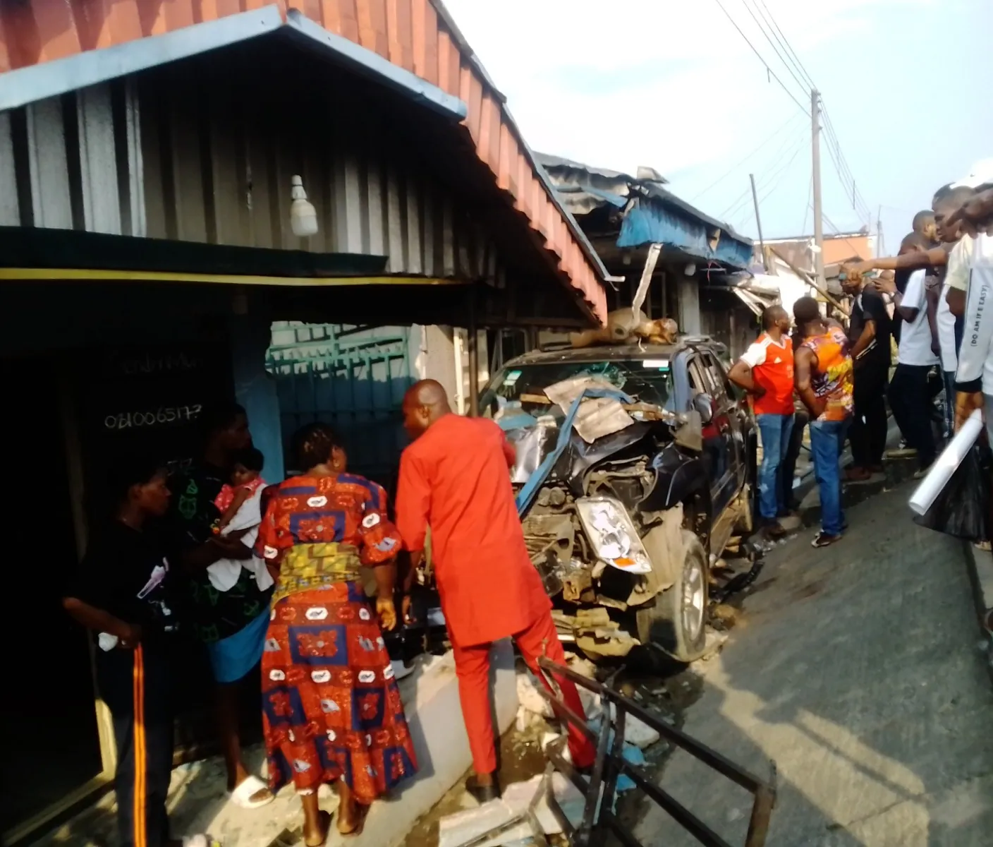 car crashes into Bayelsa