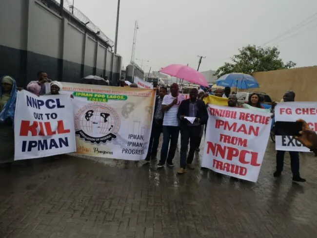 IPMAN protests over alleged exploitation, fraud by NNPCL