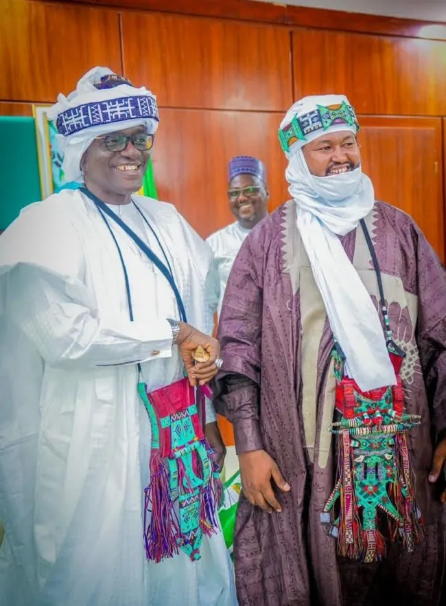 Niger Republic community honours Yobe Gov, Buni, with traditional title