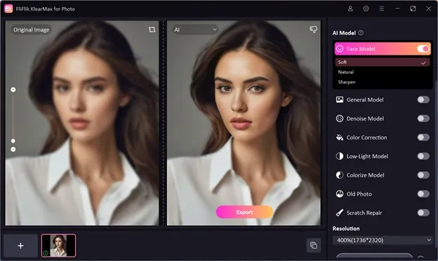 Image getting enhanced