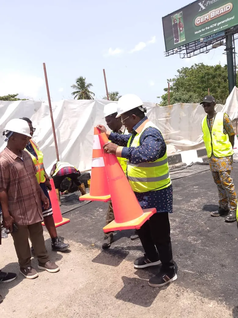 FG reopens Independence Bridge to traffic after palliative repair