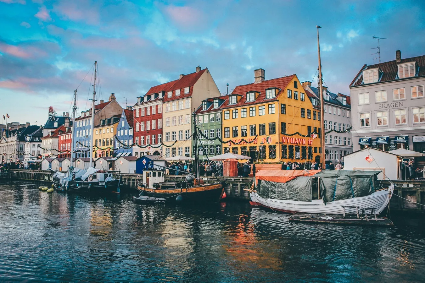Copenhagen, Denmark. Copenhagen is one of the happiest cities in the world