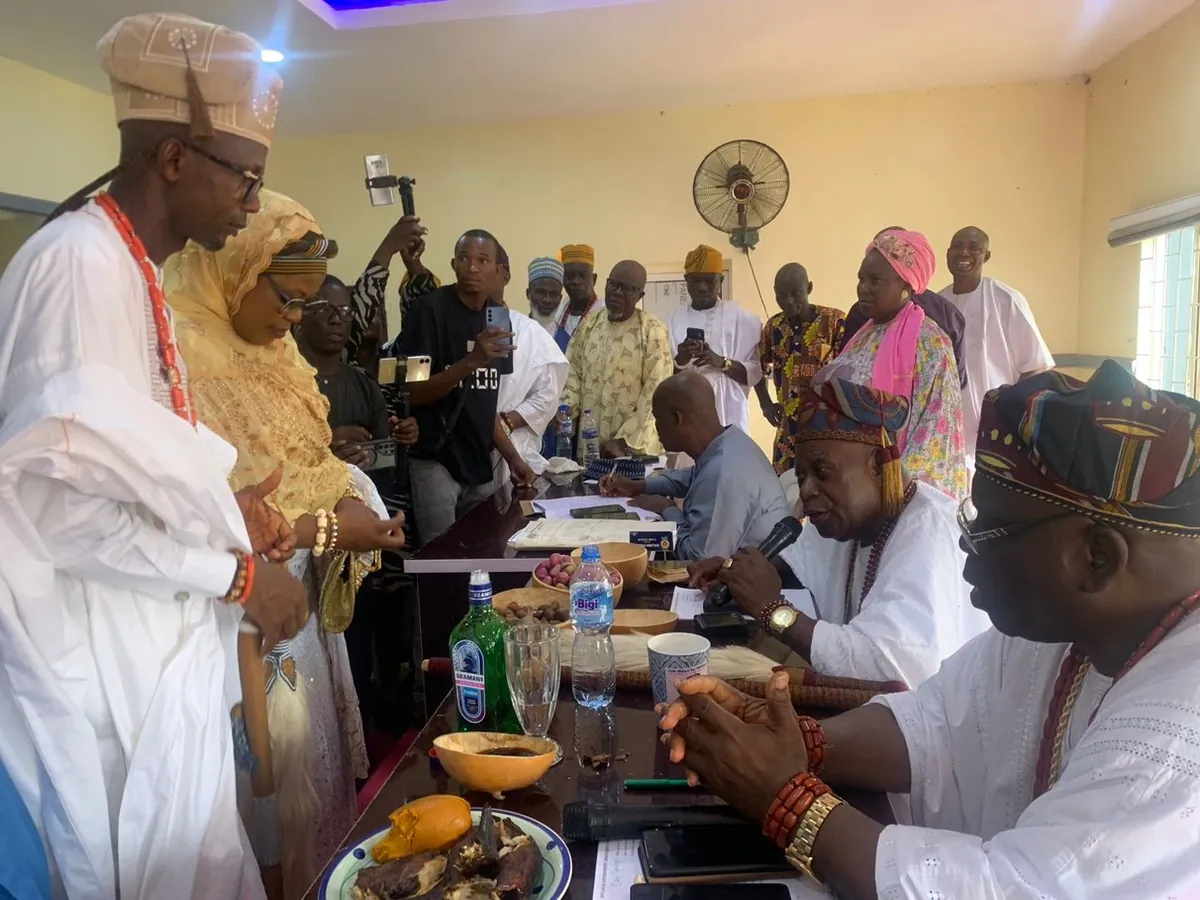 Lagos: Igbooye monarch, chiefs inducted into Epe council of Obas