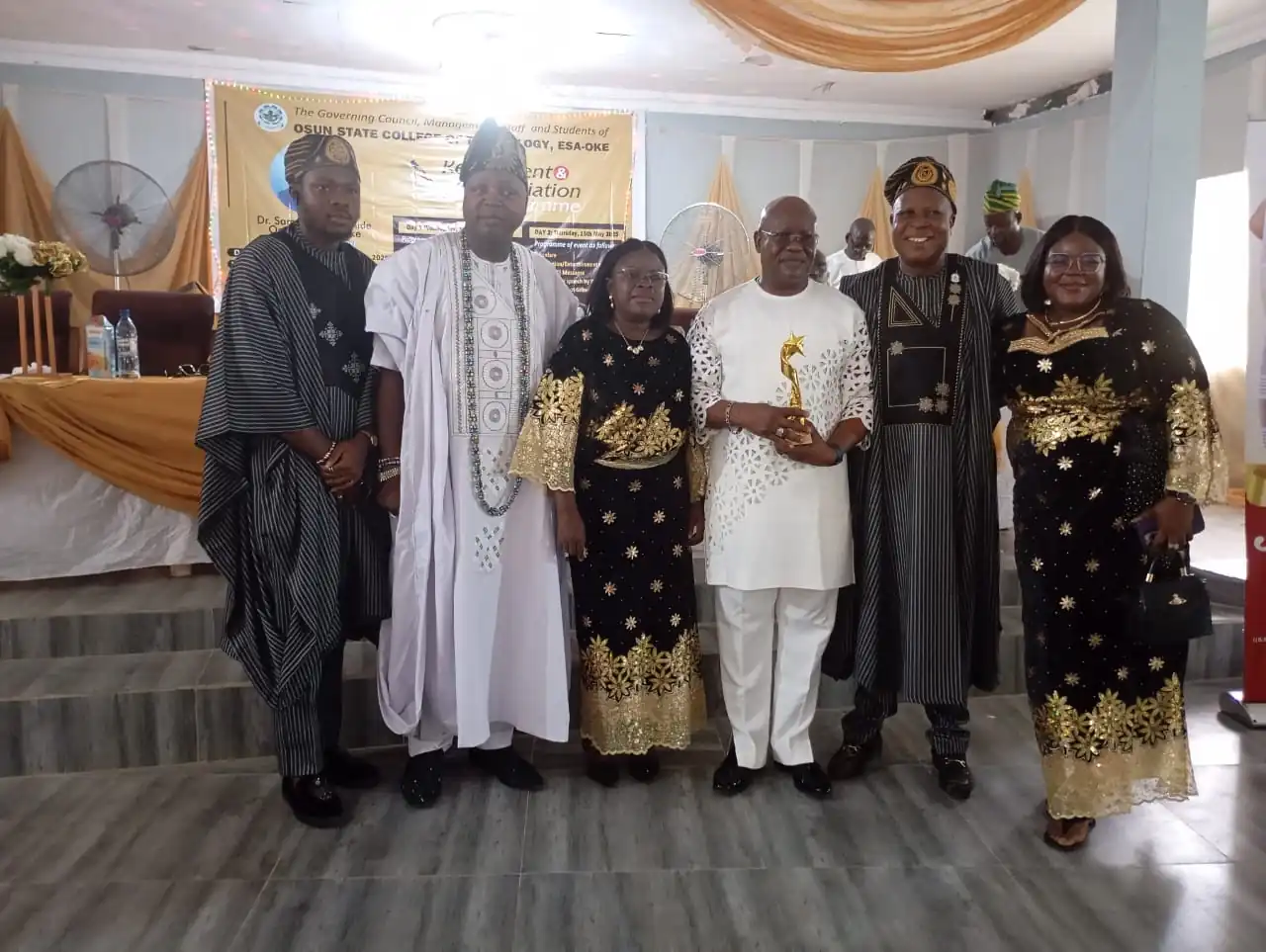 OSCOTECH: Convert contract staff to permanent — Outgoing rector urges Adeleke