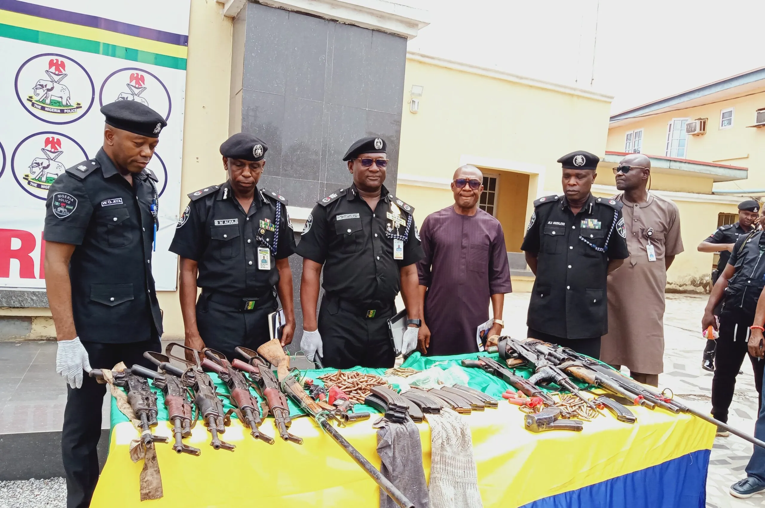 Police arrest 239 criminals, recover weapons in Kogi
