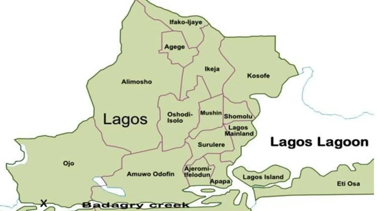 Lekki dispute, Lagos map, attacks in Agege Ebute Metta tricycle clash