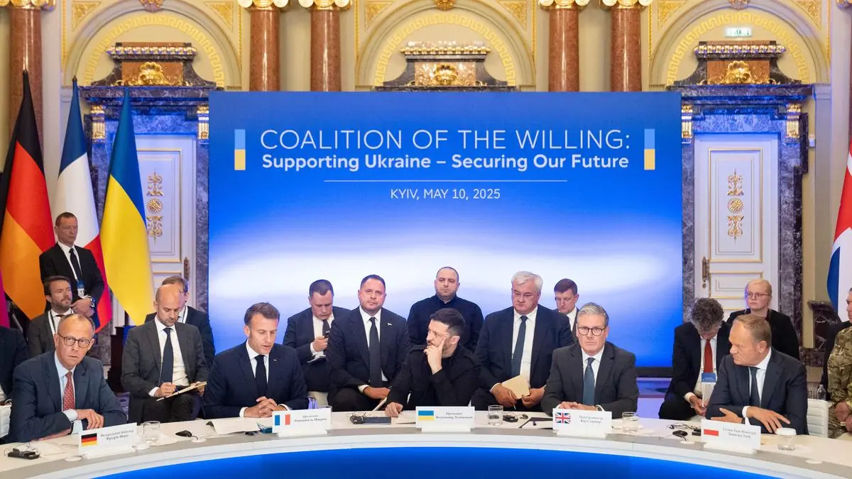 EU leaders meet in Kyiv,