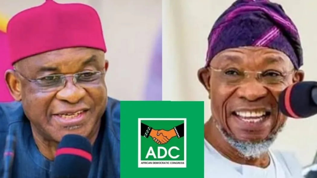former Senate President David Mark and former Minister of Interior, Ogbeni Rauf Aregbesola,