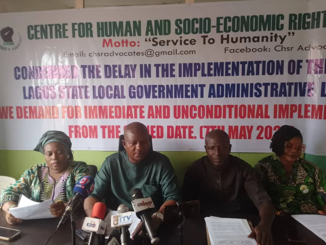 Members of Centre for Human and Socio-economic Rights (CHSR),
