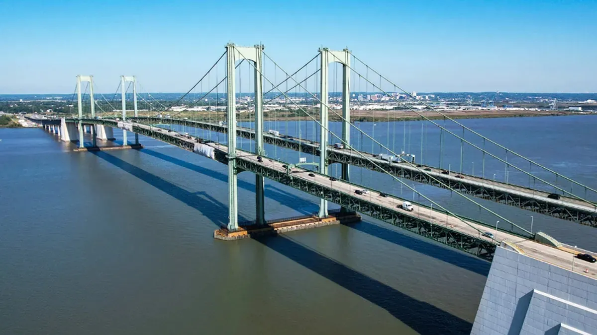 Delaware Memorial Bridge in the United States.