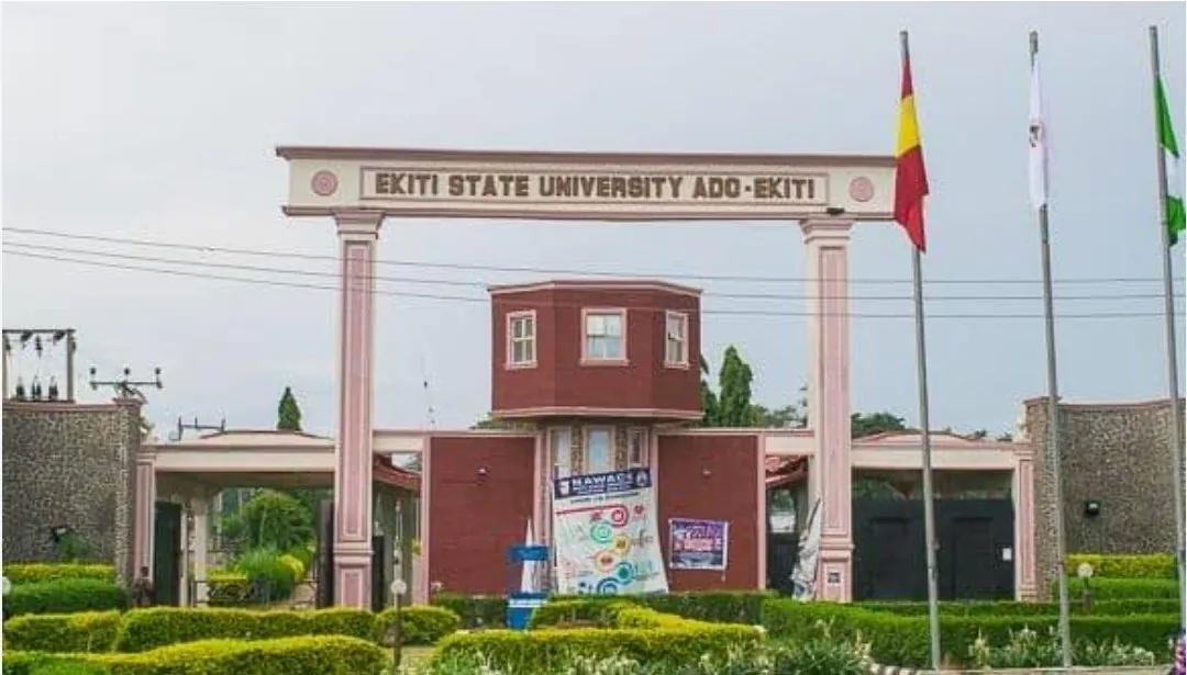 Ekiti State University (EKSU) gate,