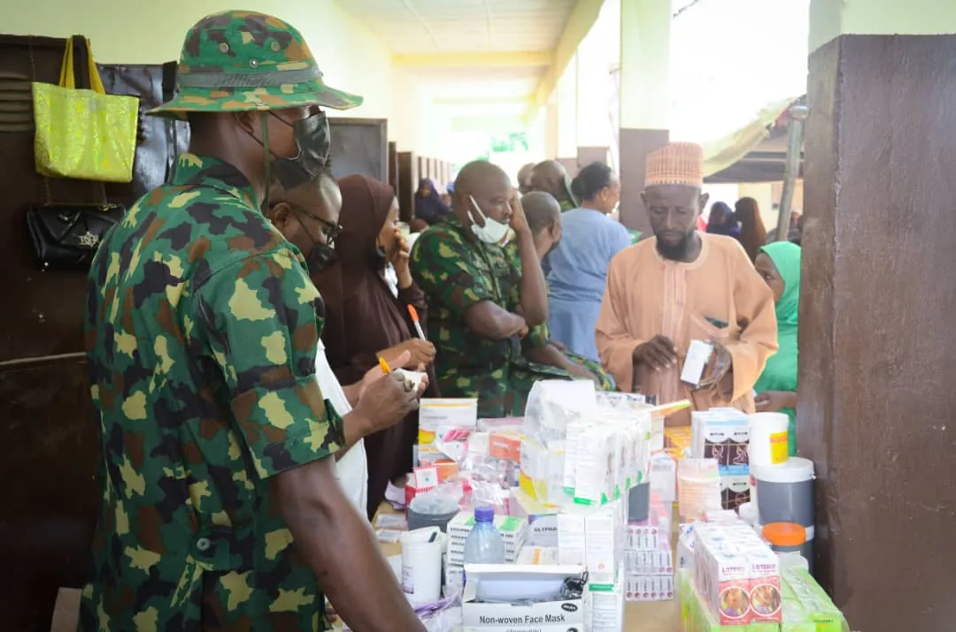 Army medical outreach in Sokoto