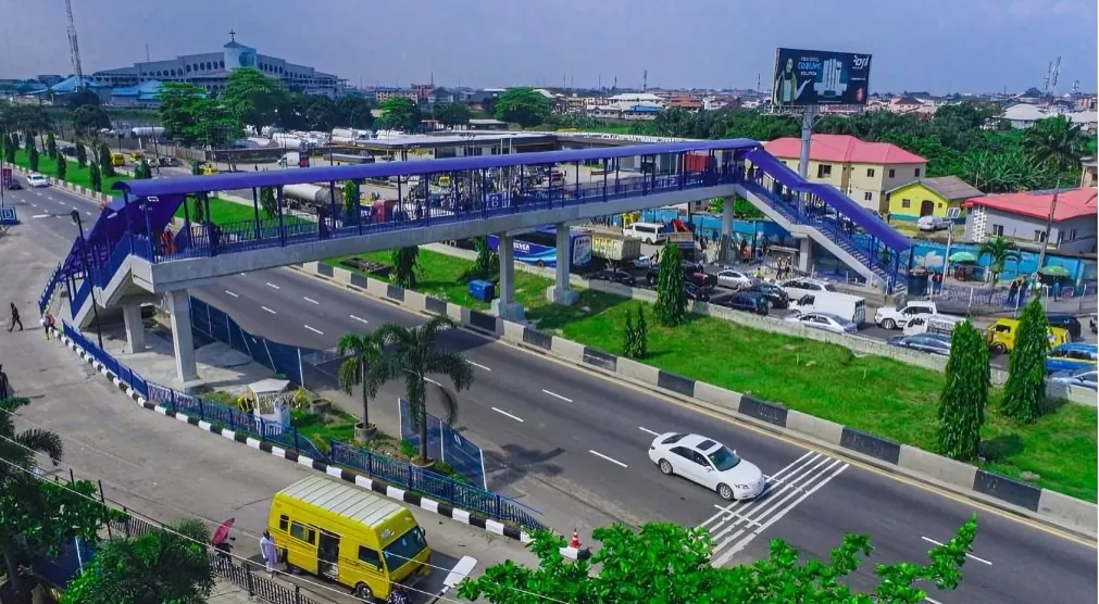 Lagos pedestrian bridge