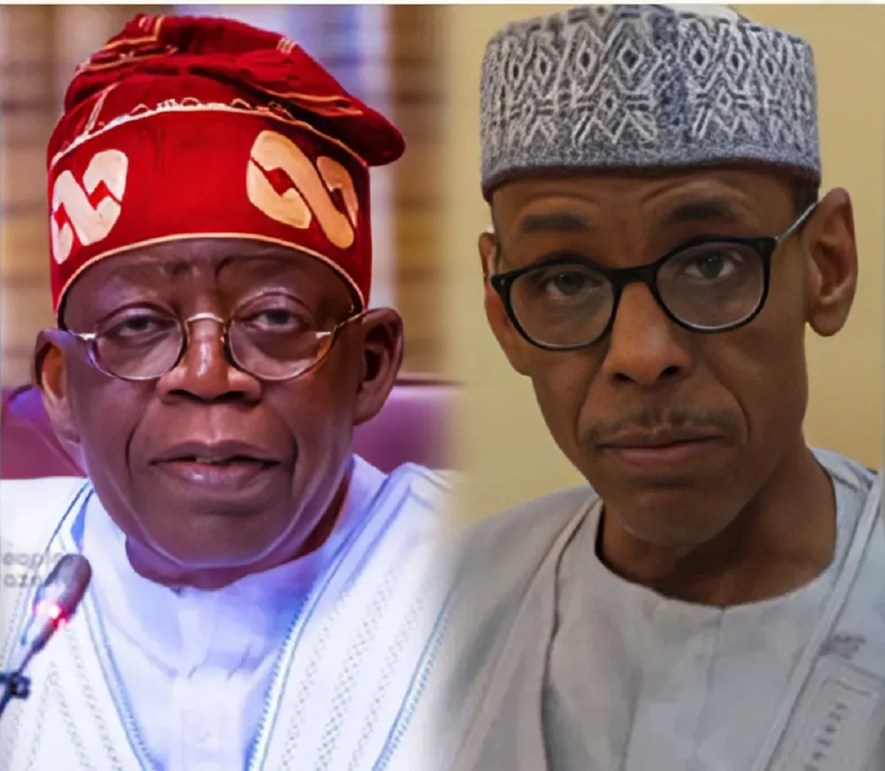 President Bola Ahmed Tinubu and Hakeem Baba-Ahmed