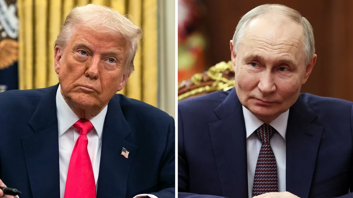 US President Donald Trump and Russian President Vladimir Putin,